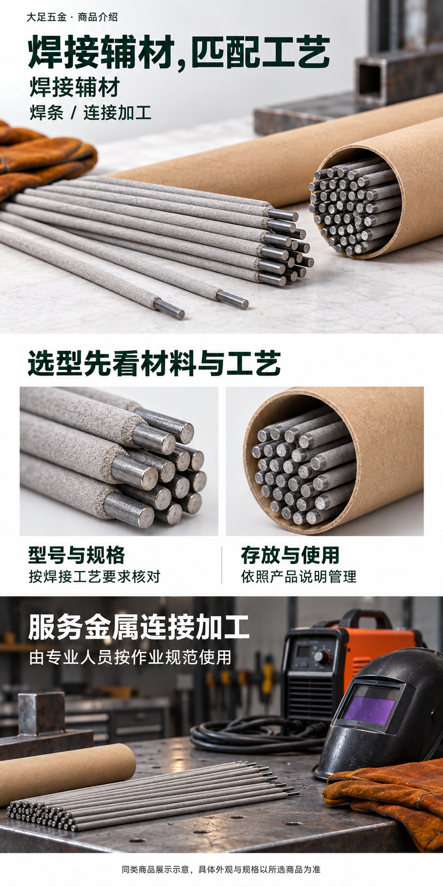 焊接辅材 · 商品介绍
