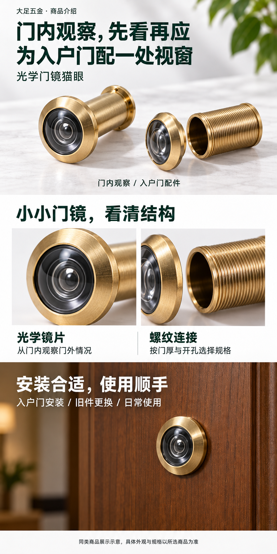 门镜猫眼 · 商品介绍